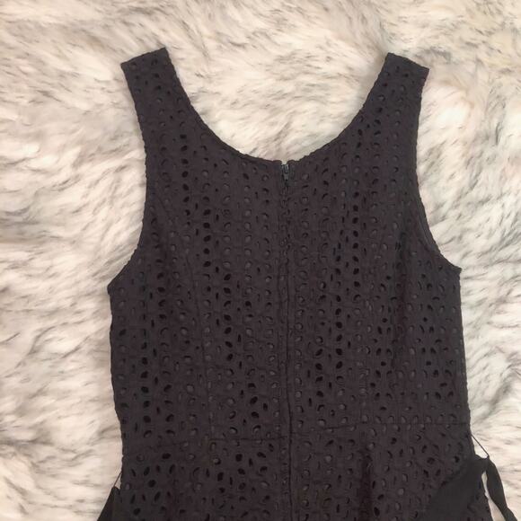 Jack. by BB Dakota sleeveless goth little black dress size 2 - Picture 10 of 11